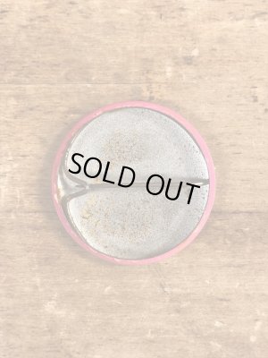 80'sのCowabunga Dude!のメッセージが書かれたビンテージの缶バッジ