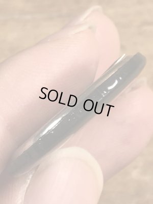 80年代頃のBon Jourと書かれたビンテージの缶バッ