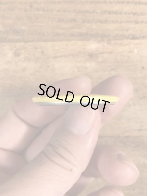 80’sのPanic!のメッセージが書かれたヴィンテージの缶バッチ