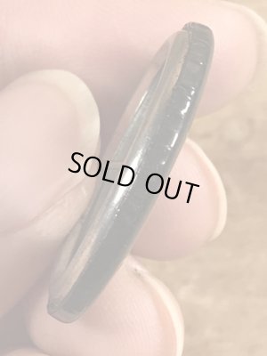 80’sのボンジュールと書かれたヴィンテージの缶バッチ