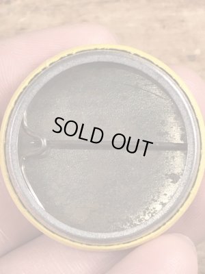 80’sのPanic!のメッセージが書かれたヴィンテージの缶バッチ