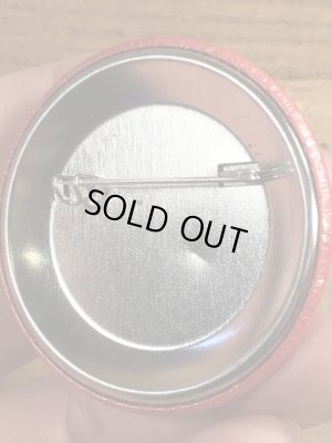 80年代頃のパイプレンチ禁止のビンテージの缶バッジ