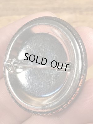 80年代頃のI Love Everybody And You're Next!のメッセージが書かれたヴィンテージの缶バッチ