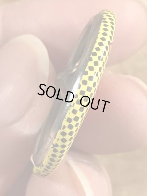 80’sのBeer Inspector Ready For My Next Case!のアメリカンジョークが描かれたヴィンテージの缶バッチ