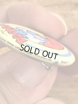 スマーフパパのビンテージの缶バッジ