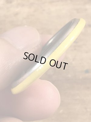 80’sのPanic!のメッセージが書かれたヴィンテージの缶バッチ