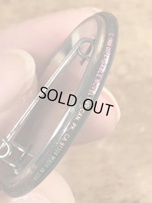 80’sのOne For The Money Two For The Show...のメッセージが書かれたヴィンテージの缶バッチ