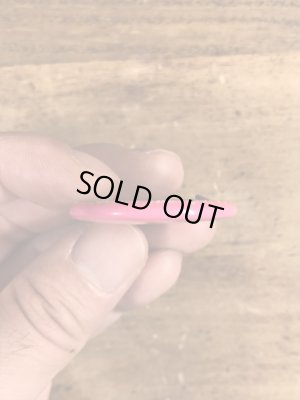 80'sのCowabunga Dude!のメッセージが書かれたビンテージの缶バッジ