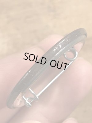 80年代頃のI Love Everybody And You're Next!のメッセージが書かれたヴィンテージの缶バッチ