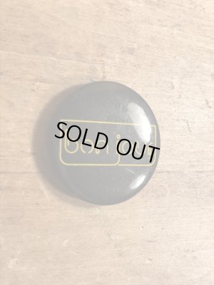 80年代頃のBon Jourと書かれたビンテージの缶バッ