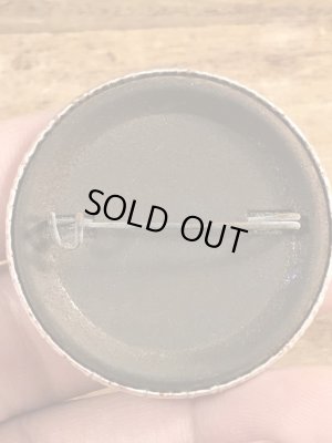 80’sのDepression's Over...のメッセージが書かれたヴィンテージの缶バッチ