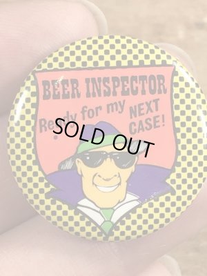 80年代頃のAmerican gag bag社製のメッセージが書かれたビンテージの缶バッジ