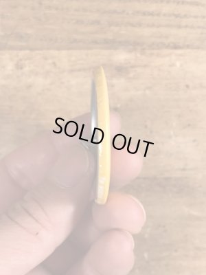 80年代頃のハルクホーガンのビンテージの缶バッジ