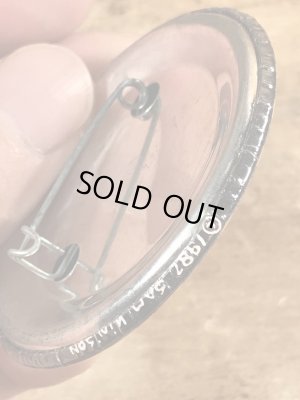 80’sのサムキニソンのヴィンテージの缶バッチ