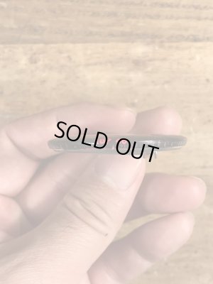 80'sのI'm Back By Popular Demandのメッセージが書かれたヴィンテージの缶バッチ