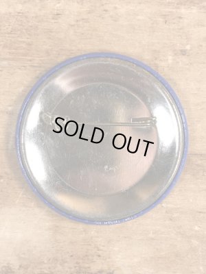 80'sのAt My Age I Don't Have To Act Responsible!のメッセージが書かれたヴィンテージの缶バッチ