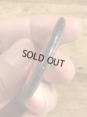 80年代頃のI'm Back By Popular Demandのメッセージが書かれたビンテージの缶バッジ