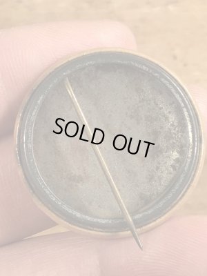 60'sのMary Poppins Is A Junkieメッセージが書かれたヴィンテージの缶バッジ