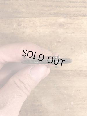 80'sのI'm Back By Popular Demandのメッセージが書かれたヴィンテージの缶バッチ