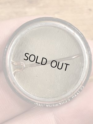 90'sのWhat Part Of “No!” Didn't You Understand?のメッセージが書かれたビンテージの缶バッジ