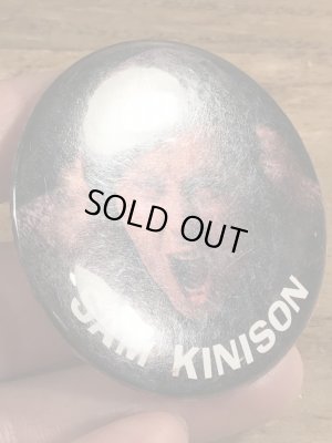 80年代頃のサムキニソンのビンテージの缶バッジ