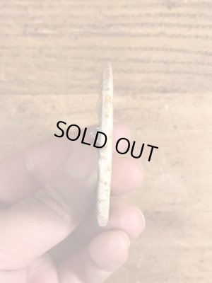 80年代頃のI Am A Nympho Incase Of An... のメッセージが書かれたヴィンテージの缶バッチ