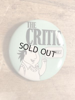 90年代頃のザクリティックのヴィンテージの缶バッチ