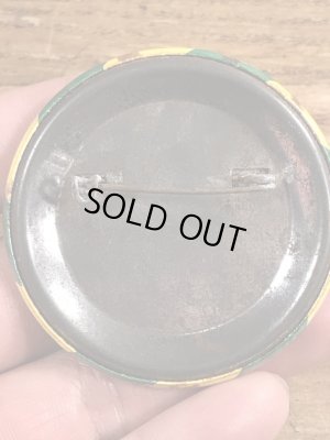 80'sのI'm With Stupidのメッセージが書かれたビンテージの缶バッジ