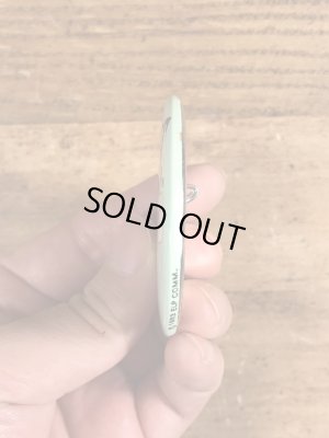 90年代頃のザクリティックのヴィンテージの缶バッチ