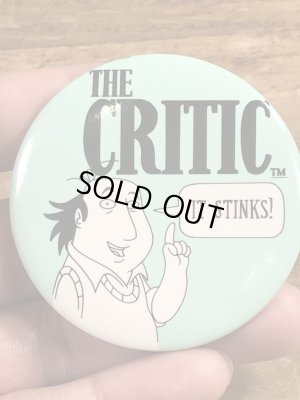 90年代頃のザクリティックのヴィンテージの缶バッチ