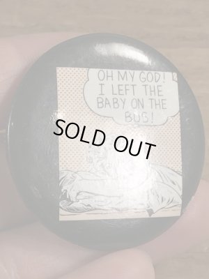 80年代頃のロイリキテンスタインのビンテージの缶バッジ