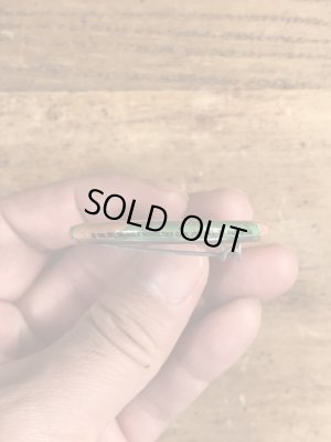 80'sのPut A Little Fun In Your Life-Me.Me.Meのメッセージが書かれたビンテージの缶バッジ