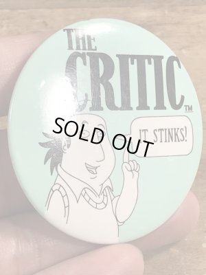 90年代頃のザクリティックのヴィンテージの缶バッチ