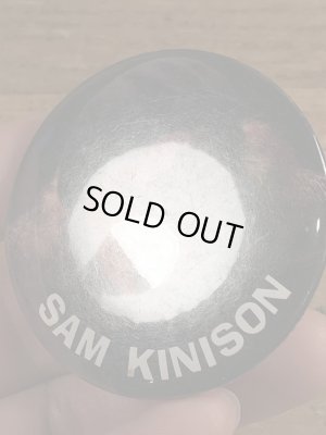 80’sのサムキニソンのヴィンテージの缶バッチ