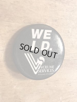 80年代頃の企業物のビンテージの缶バッジ