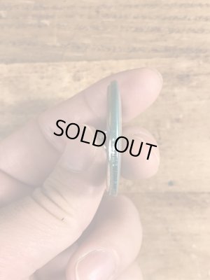 80年代頃のTemporarily Celibateのメッセージが書かれたビンテージの缶バッジ