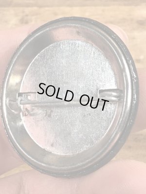 80年代頃の企業物のビンテージの缶バッジ