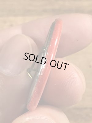 80’sのSubvert The Dominant Paradigmのメッセージが書かれたヴィンテージの缶バッジ