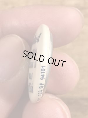 80年代頃のI Looked This Way...のメッセージが書かれたヴィンテージの缶バッチ