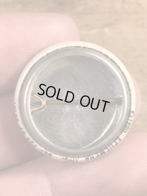 80'sのI Looked This Way...のメッセージが書かれたビンテージの缶バッジ