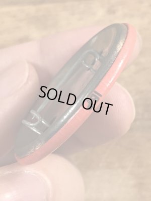 80'sのReach Out And Fuck Someoneのメッセージが書かれたヴィンテージの缶バッチ