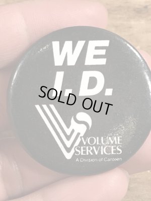 80年代頃の企業物のビンテージの缶バッジ