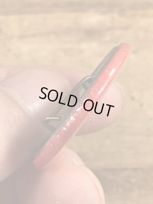 80’sのSubvert The Dominant Paradigmのメッセージが書かれたヴィンテージの缶バッジ