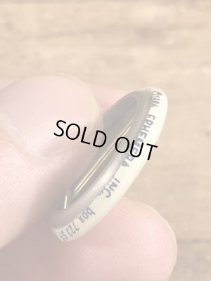 80'sのI Looked This Way...のメッセージが書かれたビンテージの缶バッジ