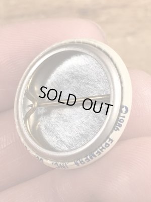 80年代頃のI Looked This Way...のメッセージが書かれたヴィンテージの缶バッチ