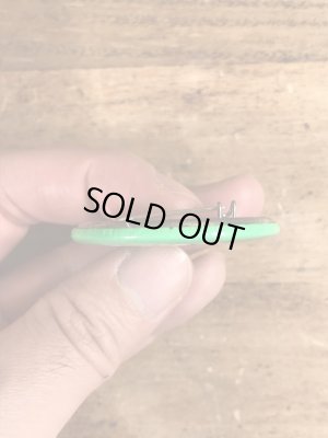 80’sのI'd Rather Be Highのメッセージが書かれたヴィンテージの缶バッチ