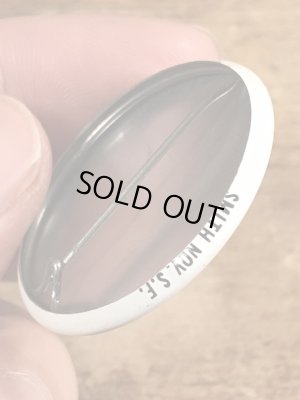 80’sのI Love SFのメッセージが書かれたヴィンテージの缶バッチ