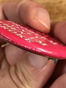 他の写真1: I Have A Drinking... Pinback　メッセージ　ビンテージ　缶バッジ　缶バッチ　80年代