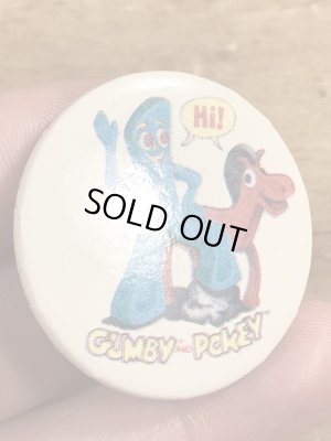 80年代頃のガンビーのビンテージの缶バッジ