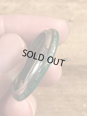 80'sのI'm Only In This For The Moneyのメッセージが書かれたビンテージの缶バッジ